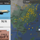 A top down map of Asian countries shows the flight labeled SPAR19 traveling near the Philipines as it heads north toward Taiwan.